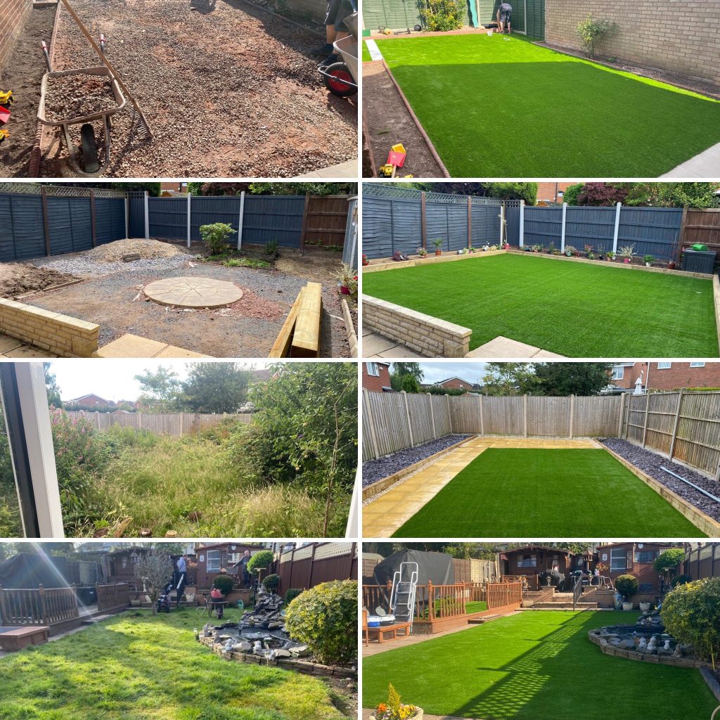 Artificial grass installations Wolverhampton - Able Greenscapes